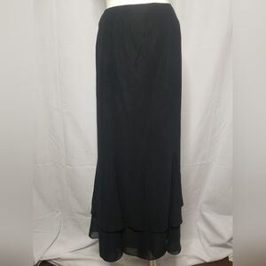 Semi Formal Skirt w/ Sheer Layer